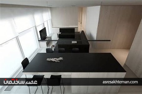 آپارتمان یک خوابه‌تان را این شکلی بچینید!