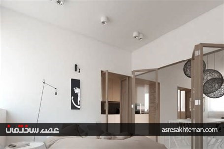 آپارتمان یک خوابه‌تان را این شکلی بچینید!