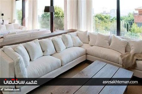 خانه فوق مدرن لیونل مسی به شکل توپ فوتبال!