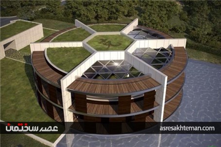 خانه فوق مدرن لیونل مسی به شکل توپ فوتبال!