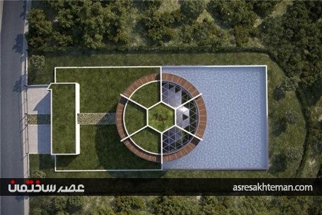 خانه فوق مدرن لیونل مسی به شکل توپ فوتبال!