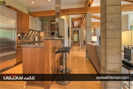 دکوراسیون آشپزخانه به سبک روستیک