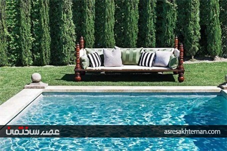 استخر ستاره‌ها با طراحی مدیترانه ای!