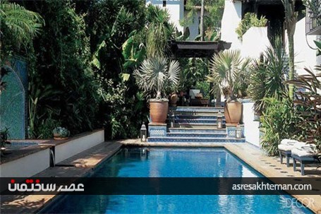 استخر ستاره‌ها با طراحی مدیترانه ای!