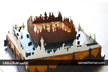 برای تزیین این کیک‌ها از هنر معماری الهام گرفته شده است + تصاویر