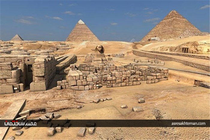 معماری پر رمز و راز اهرام مصر