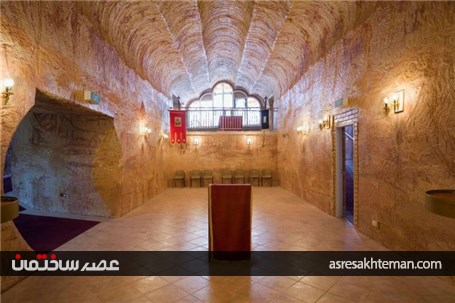 حیات در اعماق زمین؛ نگاهی به زندگی مجلل افراد در حفره هایی در زیر بیابان های استرالیا