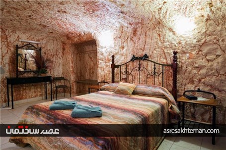 حیات در اعماق زمین؛ نگاهی به زندگی مجلل افراد در حفره هایی در زیر بیابان های استرالیا