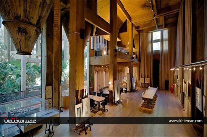 بازسازی کارخانه ای در اسپانیا با خلاقیت معماری