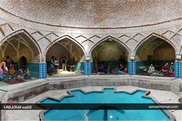 حمام قَجَر قزوین دیدنی است! +عکس