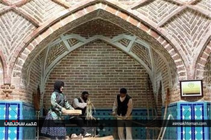 حمام قَجَر قزوین دیدنی است! +عکس