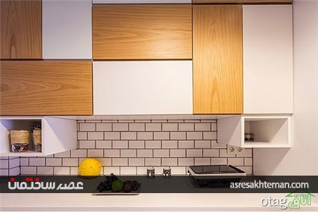 طراحی داخلی آپارتمان زوج جوان در استانبول