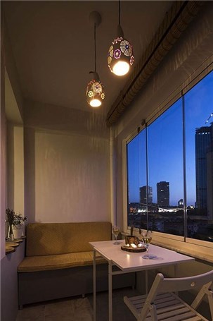 طراحی داخلی آپارتمان زوج جوان در استانبول