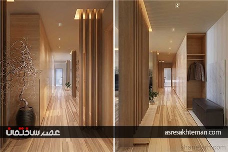 دکوراسیون داخلی خانه با نورپردازی مدرن