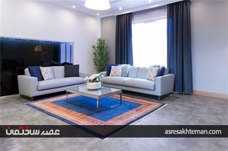 رنگ آبی، معجزه آسمان در طراحی داخلی منزل!