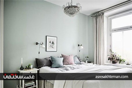 دکوراسیون سفید و خاکستری به سبک اسکاندیناوی