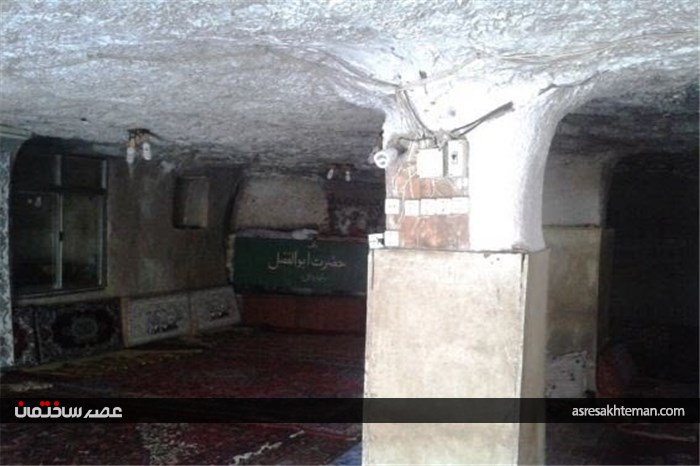 مسجدی عجیب با سبک معماری صخره ای در ایران+ عکس