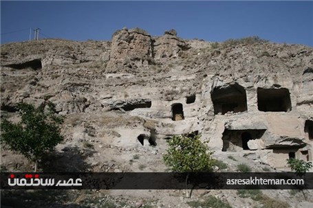 مسجدی عجیب با سبک معماری صخره ای در ایران+ عکس