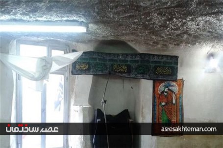 مسجدی عجیب با سبک معماری صخره ای در ایران+ عکس