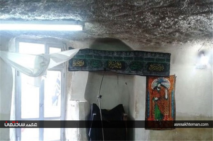 مسجدی عجیب با سبک معماری صخره ای در ایران+ عکس