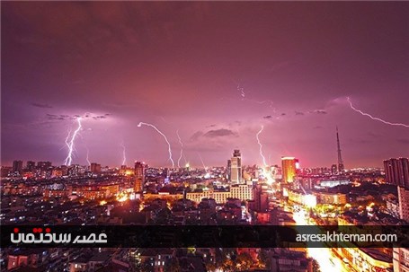 حیرت‌ انگیزترین تصاویر از صاعقه