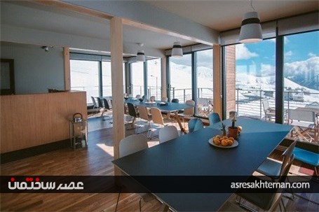 هتلی که مانند کوه، هرمی شکل است!