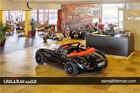تصاویری از هتل شگفت انگیز هشت سیلندر دنیا