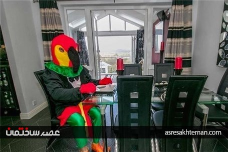 روش عجیب تبلیغاتی یک بُنگاه برای فروش خانه+تصاویر