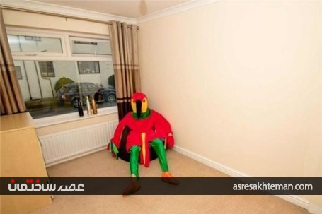 روش عجیب تبلیغاتی یک بُنگاه برای فروش خانه+تصاویر