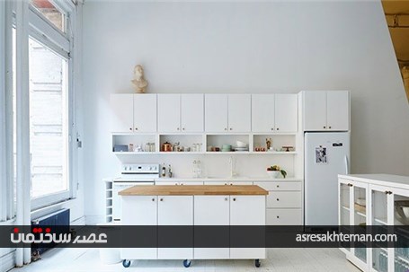 جزیره های متحرک در دکوراسیون داخلی آشپزخانه