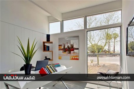 کتابخانه‌ هایی زیبا مناسب محیط خانه