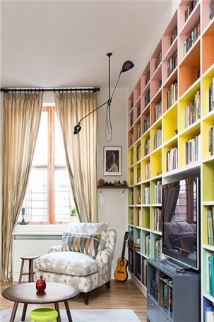 کتابخانه‌ هایی زیبا مناسب محیط خانه
