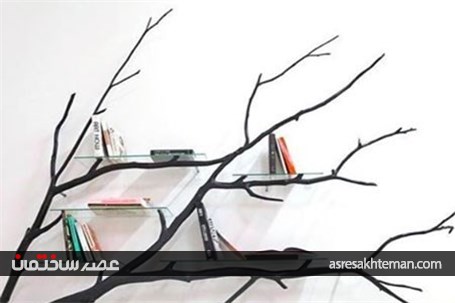 کتابخانه‌ هایی زیبا مناسب محیط خانه