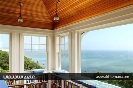 کتابخانه‌ هایی زیبا مناسب محیط خانه