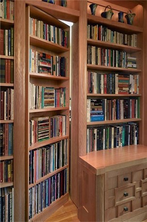 کتابخانه‌ هایی زیبا مناسب محیط خانه
