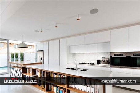 کتابخانه‌ هایی زیبا مناسب محیط خانه