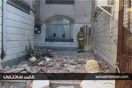 نشت گاز خانه را منفجر کرد