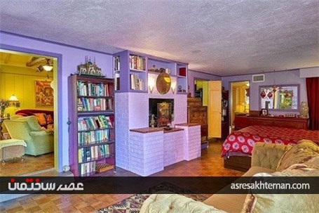 رنگارنگ‌ترین خانه آمریکا +تصاویر