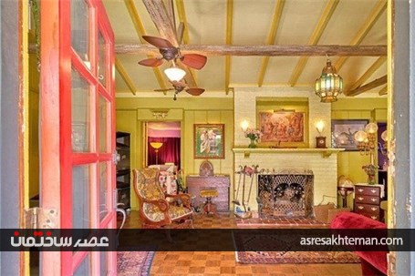 رنگارنگ‌ترین خانه آمریکا +تصاویر