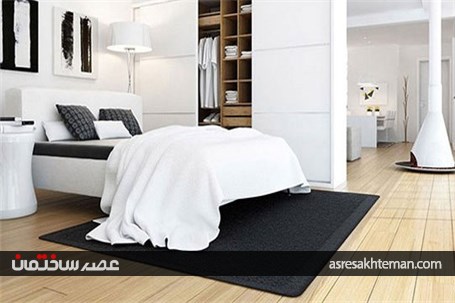 20 نمونه اتاق خواب همراه با کمد دیواری