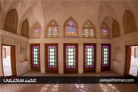 نوستالژی خانه‌های تاریخی با عطر گلاب + تصاویر