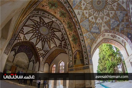 نوستالژی خانه‌های تاریخی با عطر گلاب + تصاویر