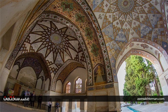 نوستالژی خانه‌های تاریخی با عطر گلاب + تصاویر
