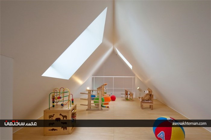 تصاویری از معماری شگفت انگیز یک خانه 55 مترمربعی