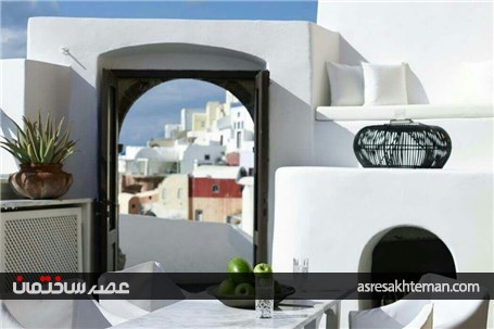 بازسازی هنرمندانه هتلی در یونان