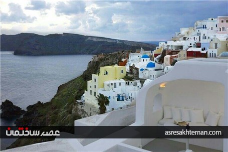 بازسازی هنرمندانه هتلی در یونان
