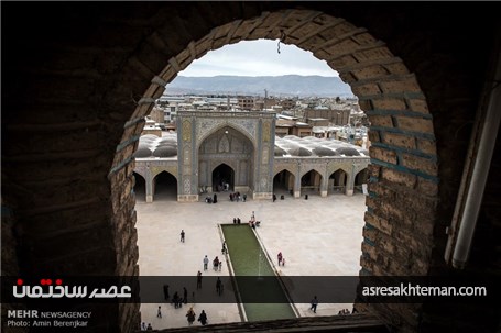 گردشگران نوروزی در مسجد وکیل شیراز