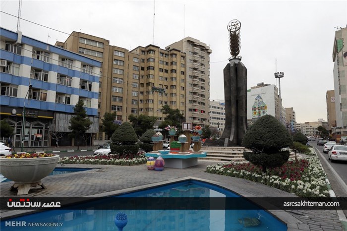 خلق آثار هنری در سطح شهر تهران با رویکرد بهار در رویداد بهارستان
