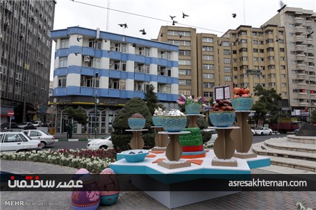 خلق آثار هنری در سطح شهر تهران با رویکرد بهار در رویداد بهارستان