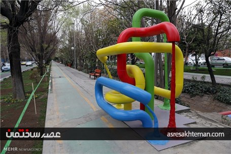 خلق آثار هنری در سطح شهر تهران با رویکرد بهار در رویداد بهارستان